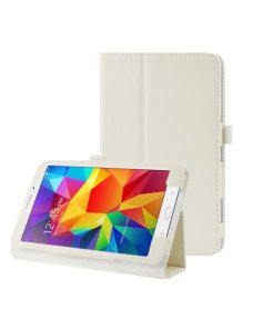 Estuche Blanco con Soporte Samsung Galaxy Tab 4 " T330