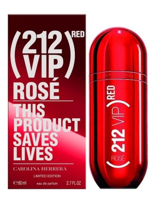 Carolina Herrera 212 Vip Red Rose Woman Edp 80Ml