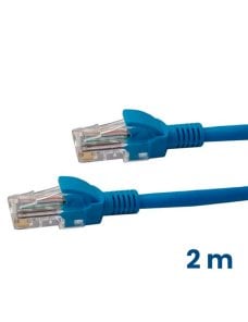 Patch cord Cat5e 2 mts azul