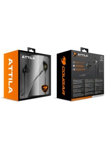Audífono gamer In-ear Cougar Attila Headset 3H860P10B.0001