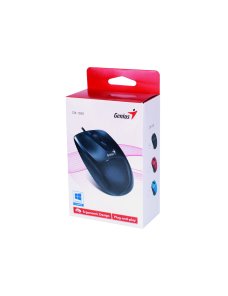 Mouse Óptico Genius DX-150X ergonómico, 3 botones, plug & play 4710268252269