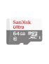 Tarjeta de Memoria Flash SanDisk microSDXC - UHS-I 64 GB SDSQUNR-064G-CN3MA