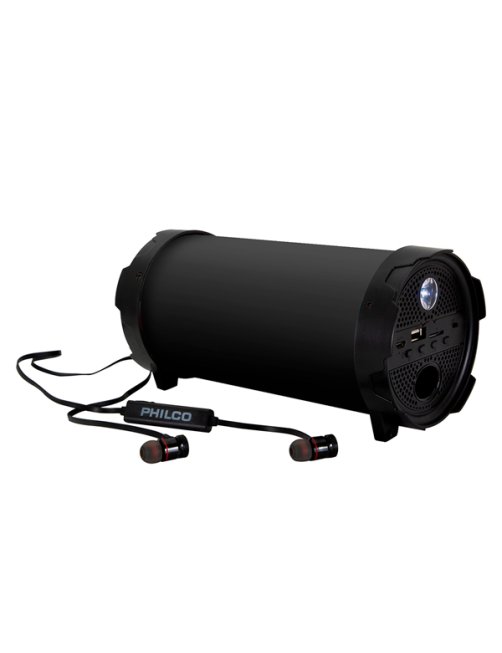 Bazooka con audífono wireless PX56 negra philco