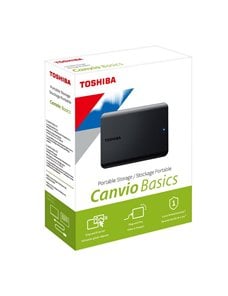 Disco Duro Externo portátil Toshiba Canvio Basics 2TB black HDTB520XK3AA