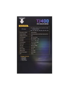 Ventilador CPU cooler Morpheus TJ400 AM4 RGB TJ400 RGB