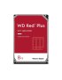 Disco duro WD Red Plus NAS Hard Drive WD80EFZZ - 8 TB - interno - 3.5" - SATA 6Gb/s - 5640 rpm - búfer: 128 MB