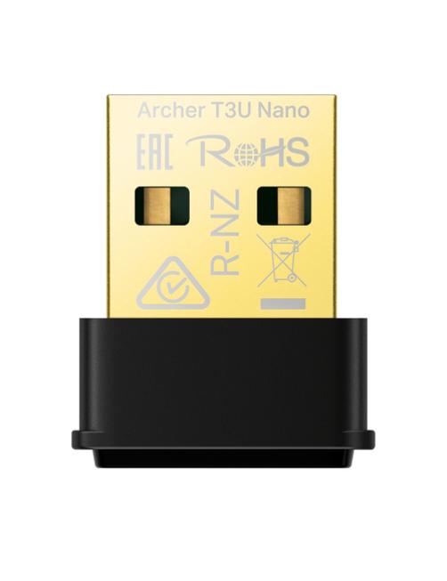 TP-Link Archer T3U Nano - Adaptador de red - USB 2.0 - Wi-Fi 5