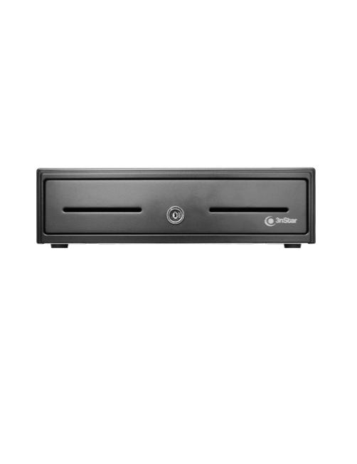 3nStar CD250, Manual & automatic cash drawer, Steel, Black, 330 mm, 343 mm, 90 mm