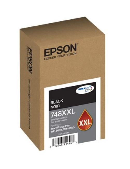 Epson T748XXL120, Extra (Super) High Yield, Pigment-based ink
