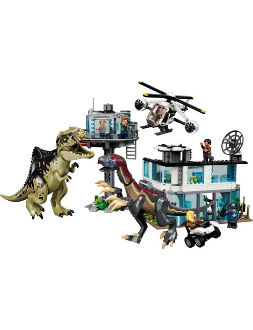 Figura Lego Jurassic World™ Ataque del Giganotosaurio y el Therizinosaurio, 76949