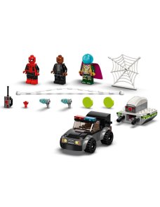 Figura Lego Super Héroes Spider-Man vs. Ataque del Dron de Mysterio, 76184