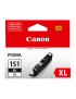 Cartucho de Tinta original Canon CLI-151XL Pixma, Negro 11ml 6477B001