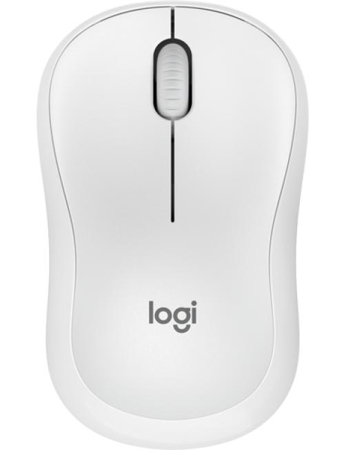 Logitech M240 Silent Bluetooth Mouse, Compact, Portable, Smooth Tracking, Off-white - Ratón - 3 botones - inalámbrico - Bluetoot