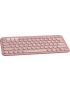 Logitech - Keyboard - Wireless - Rose - Con Bluetooth