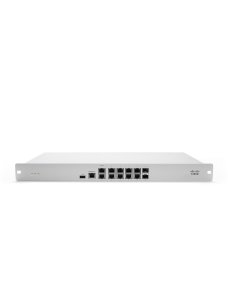 Cisco Meraki MX84 Cloud Managed - Aparato de seguridad - GigE - 1U - montable en bastidor MX84-HW
