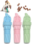 BG5038 Anti-desgaste y resistente a caídas Juguetes para masticar mascotas Forma de copa Palo de dentición para perros (Azul)