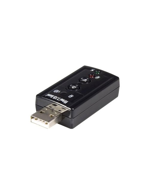 Adaptador Sonido USB Externo ICUSBAUDIO7 - Imagen 1