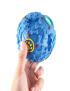 Dispensador de alimentos para mascotas Squeaky Giggle Quack Sound Training Toy Chew Ball, Tamaño: L, diámetro de la pelota: 1