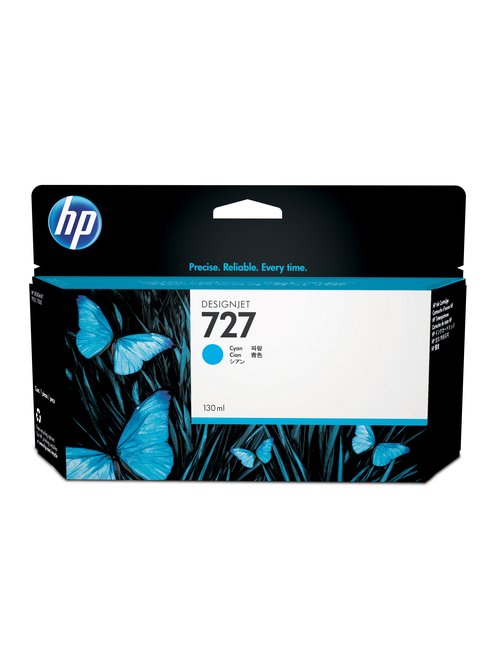 HP 130-ml Cyan Designjet Ink Cartridge - Imagen 1