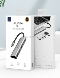 Adaptador-HUB-multifuncion-USB-C-Tipo-C-WIWU-Alpha-532ST-5-en-1-PC6722