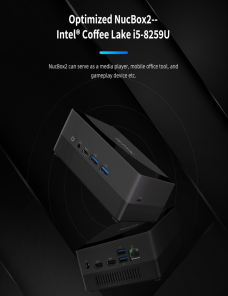 GMK-KB2-Windows-Linux-System-Mini-PC-Intel-Coffee-Lake-U-I5-8259U-Quad-Core-14nm-23GHz-38GHz-8GB-256GB-Soporte-WiFi-y-Bluetooth-
