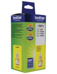 Brother BT-5001Y - Súper Alto Rendimiento - amarillo - original - recarga de tinta - para Brother DCP-T300, MFC-T800W - Imagen 2