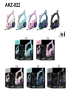 AKZ-022-USB-35mm-Port-Cat-Ear-Ore-Oreja-Auriculares-LED-plegables-con-microfono-azul-oscuro-EDA001424901E