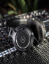Unodio M80 Abrir Tres Bandas Balanced Monitor Mezclador Estudio DJ HIFI Auriculares con cable, Longitud del cable: 3M (Negro)
