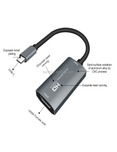 Z29A-HDMI-Hembra-a-USB-C-Type-C-Male-Video-Audio-Capture-Box-Gris-TT8427