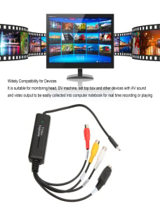 Tarjeta de video USB-C/Tipo-C Convertidor de 1 canal de puerto USB 3.1 para monitor AV de computadora de teléfono móvil