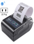 58HB6 Máquina de recibos para llevar de etiquetas de impresora térmica Bluetooth portátil, compatible con impresión en vari