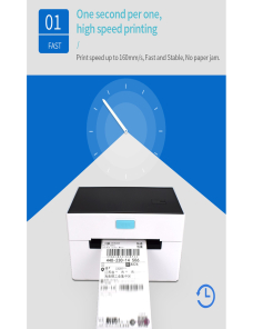 POS-9220 100x150mm Impresora de etiquetas autoadhesivas de factura termal, USB + Bluetooth con la versión del titular, enchufe