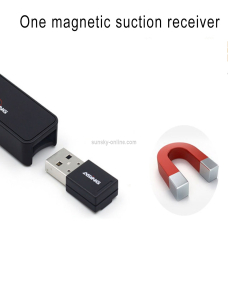 ASiNG A218 Carga USB 2.4GHz Presentador Inalámbrico PowerPoint Clicker Representación Puntero de Control Remoto, Distancia de