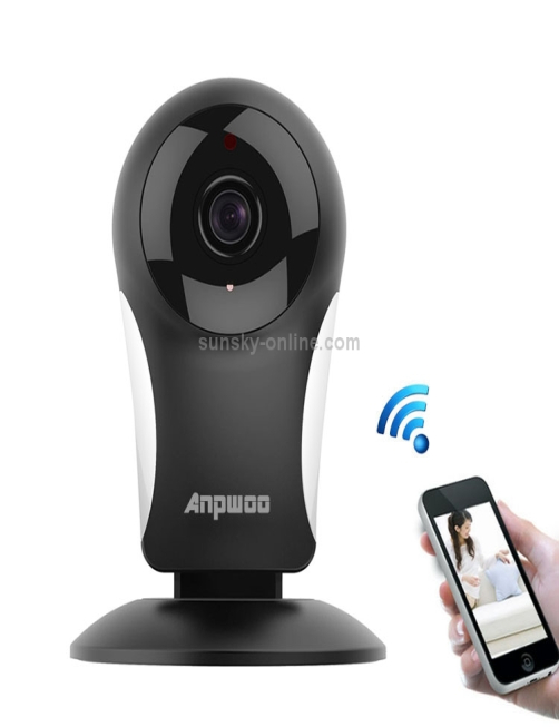 Anpwoo-KP003-GM8135-SC1145-960P-HD-WiFi-Mini-camara-IP-compatible-con-vision-nocturna-por-infrarrojos-y-tarjeta-TF-Max-64GB-Negr