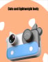 Vaca-WIFI-Camara-para-ninos-Mini-SLR-Camara-digital-de-dibujos-animados-Azul-TBD0426982101B