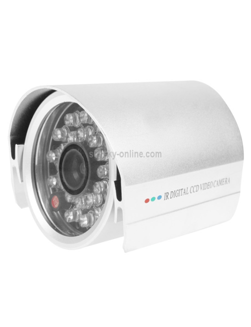Cámara de video CCD en color LED y resistente al agua con conjunto de lentes fijos de 6 mm Sony 420TVL
