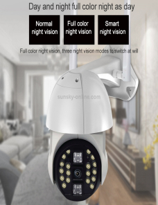 Q20 Teléfono móvil para exteriores Gire de forma remota la cámara inalámbrica WiFi HD, admita tres modos de visión nocturn