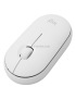 Logitech-Pebble-Cobblestone-Shape-Thin-3-teclas-1000DPI-Mute-Wireless-Bluetooth-Optical-Mouse-alcance-inalambrico-10-m-blanco-KB