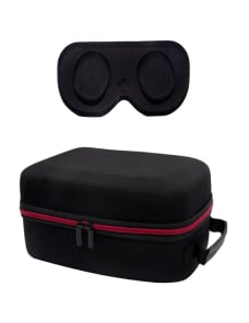 Para Meta/Oculus Quest 3 VR Bolsa de almacenamiento EVA Estuche de transporte portátil anticaída a prueba de polvo (negro)