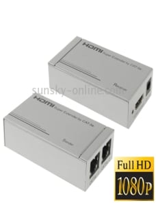 Extensor-HDMI-1080P-Full-HD-por-cable-Cat-5e-6-Distancia-de-transmision-60-m-plateado-S-PC-0376