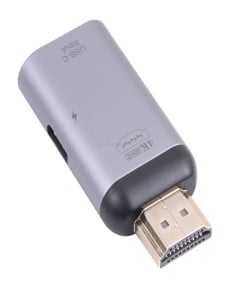 2-en-1-4K-60Hz-HDMI-Macho-a-USB-C-Tipo-C-Carga-Adaptador-hembra-USB-C-Tipo-C-PC0168