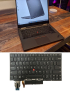 Para Lenovo ThinkPad X1 Yoga 5th Gen 20UB Versión de EE. UU. Teclado retroiluminado para computadora portátil con botón Touc