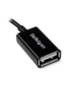Cable 12cm Micro USB a USB A Hembra OTG - Imagen 4
