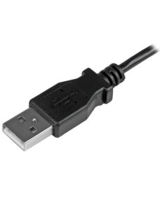 Cable de 1m Micro USB Acodado Izquierdo - Imagen 3