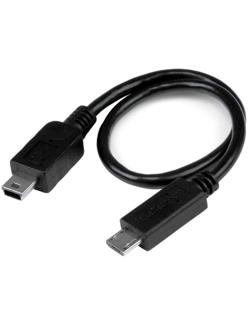 Cable USB OTG 20cm Adaptador Micro USB - Imagen 1
