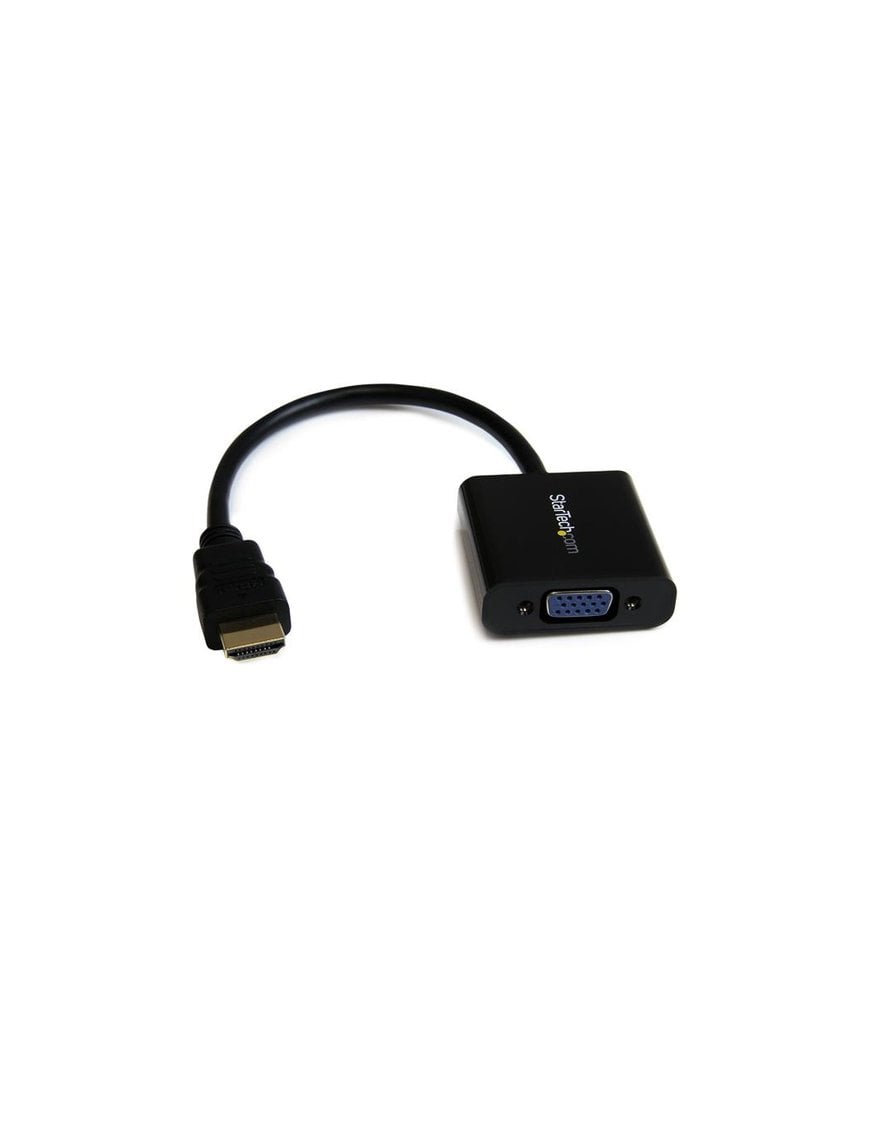 Cable Adaptador Externo Convertidor HDMI® a VGA - 1920x1080 - Conversor  HDMI con Salida de Audio - Adaptador de Monitor VGA a HDMI