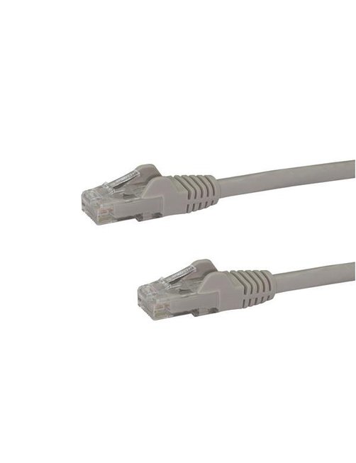 Cable 2m Gris Red Cat6 Ethernet Snagless - Imagen 1