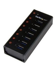 Concentrador USB 3.0 7 Puertos Hub Metal - Imagen 1