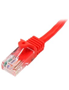 Cable de Red 0.5m Rojo Cat5e - Imagen 2