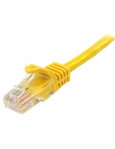 Cable Red 0.5m Amarillo Cat5e - Imagen 2